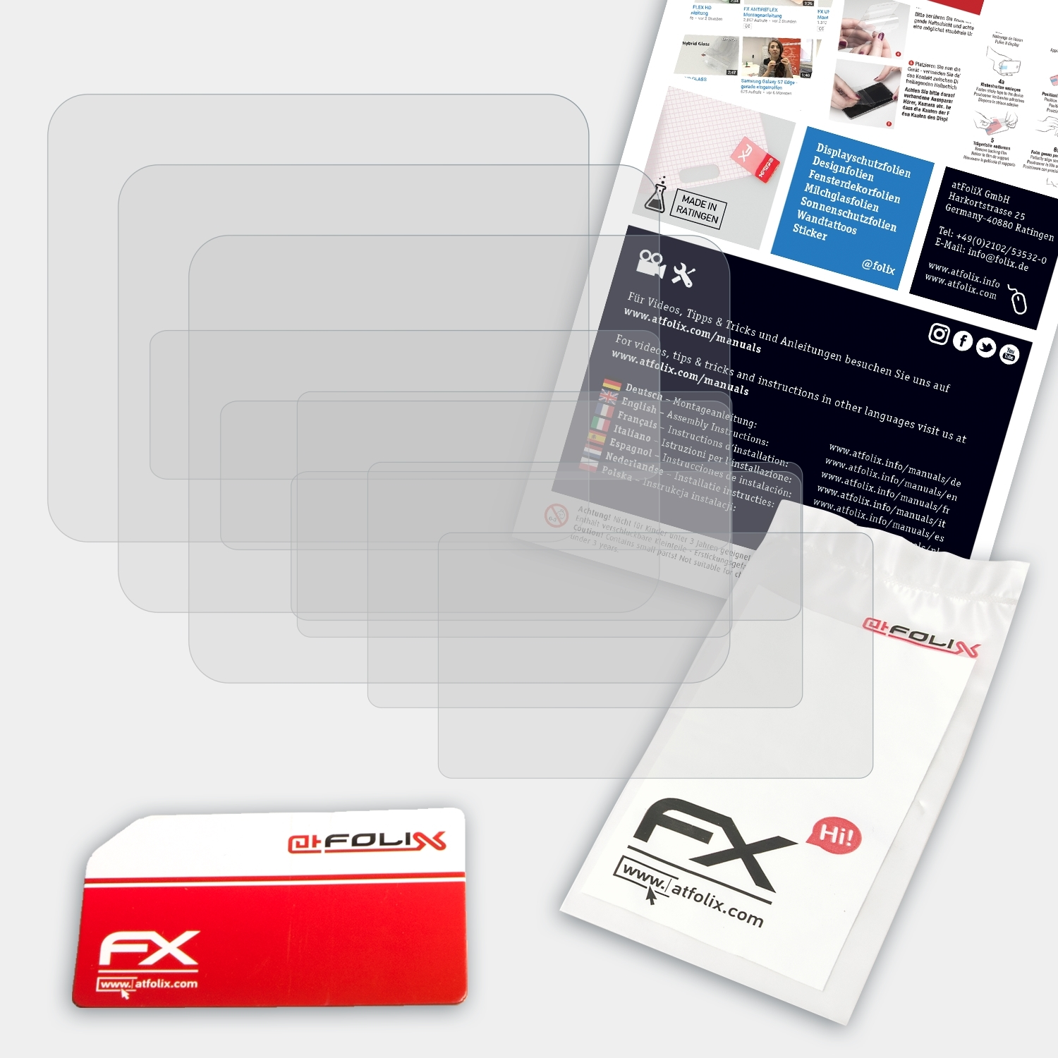 ATFOLIX Displayschutz(für 3x S2 FX-Antireflex FinePix Pro) Fujifilm