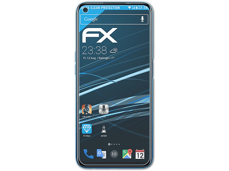 Displayschutz(für 3x 7) FX-Clear ATFOLIX Realme