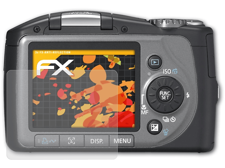 ATFOLIX 3x FX-Antireflex Displayschutz(für SX100 Canon IS) PowerShot