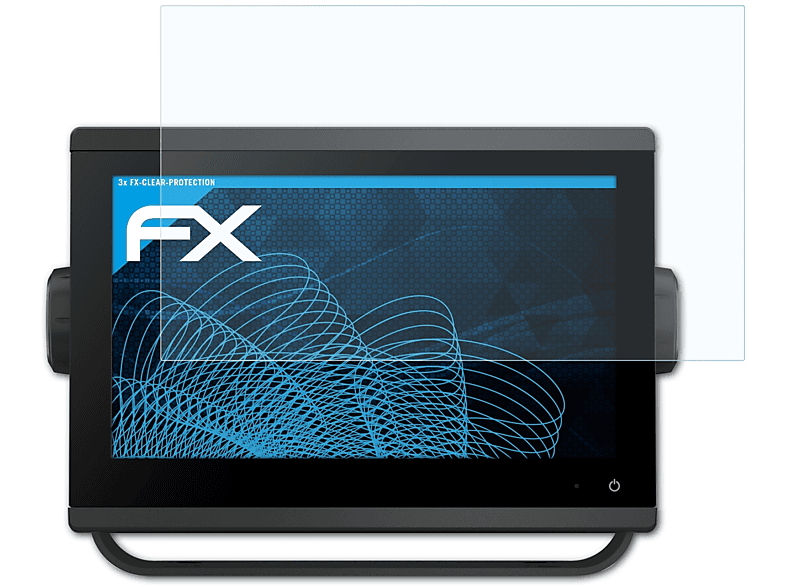 ATFOLIX 3x FX-Clear Displayschutz(für Garmin GPSMap 923)