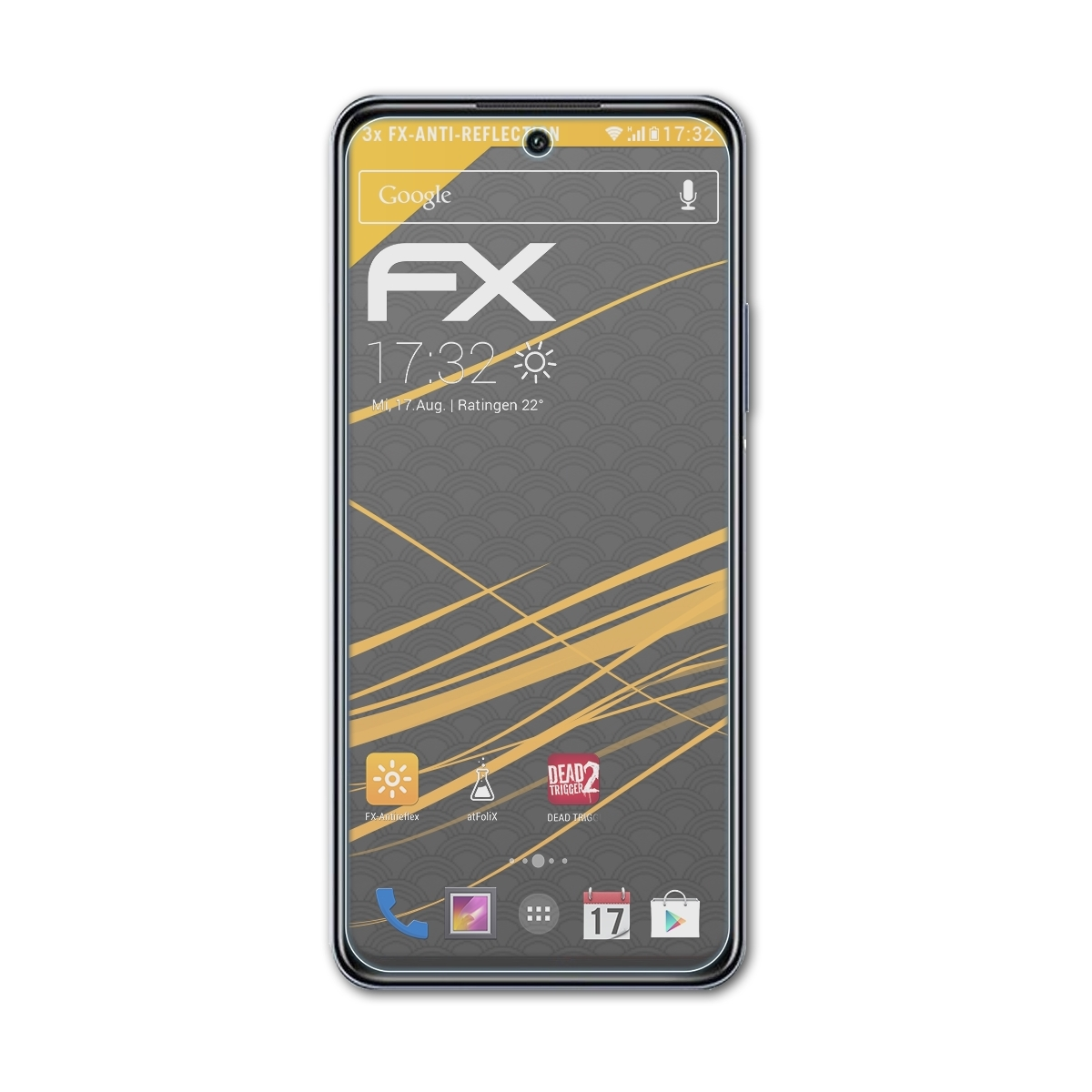 ATFOLIX 3x FX-Antireflex Honor Displayschutz(für 10X Lite)