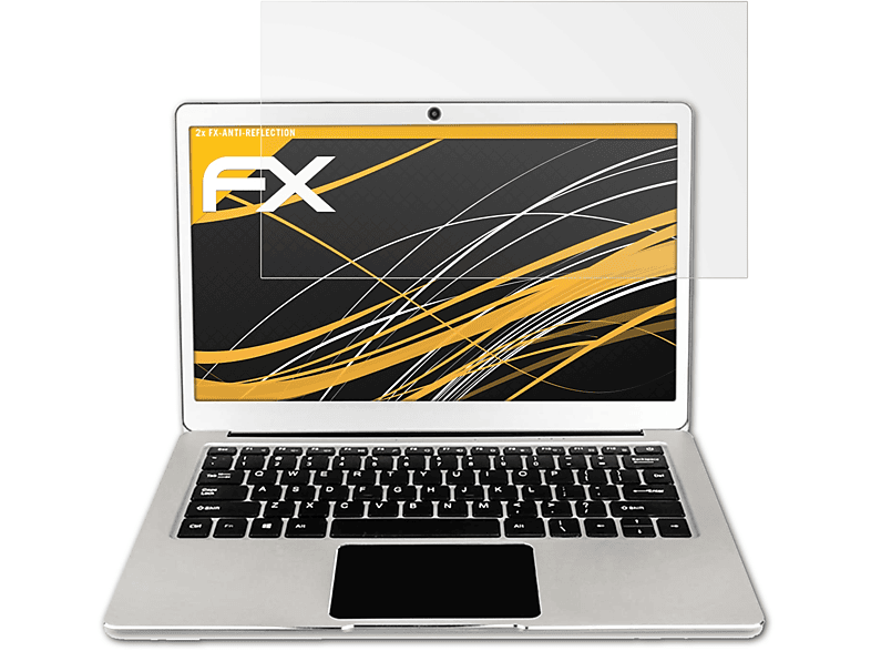 ATFOLIX 2x FX-Antireflex Displayschutz(für EZbook Pro) 3 Jumper
