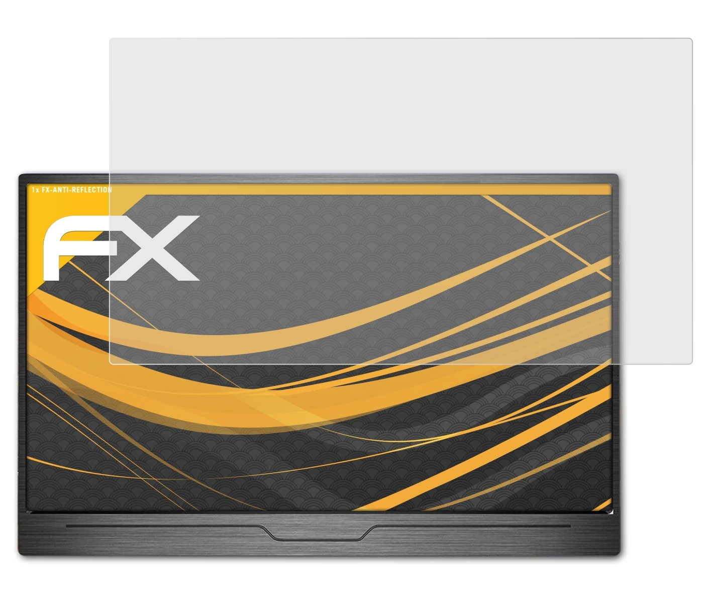 ATFOLIX FX-Antireflex Displayschutz(für Uperfect Ultra-Slim Reisemonitor Inch)) (13.3