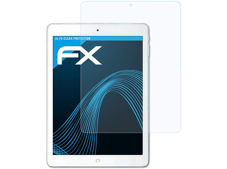 ATFOLIX 2x FX-Clear Displayschutz(für Onda V919 Air)