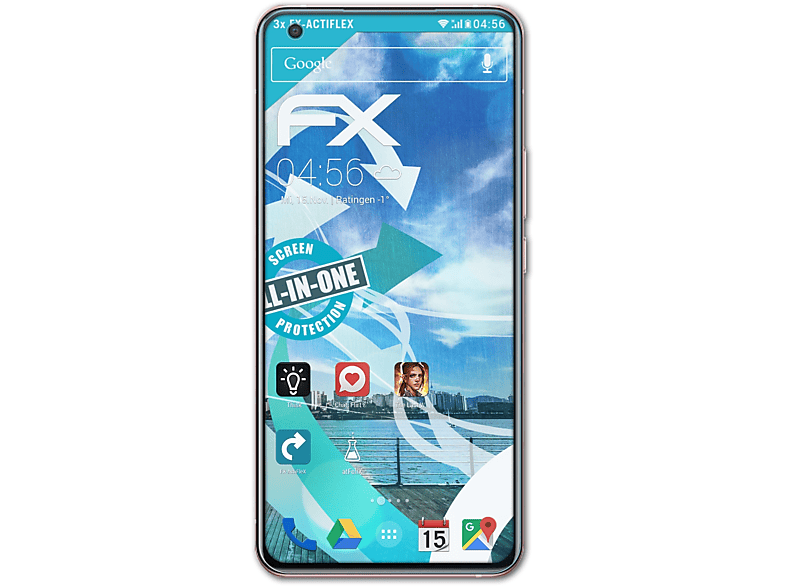 ATFOLIX 3x FX-ActiFleX Displayschutz(für Vivo X50)