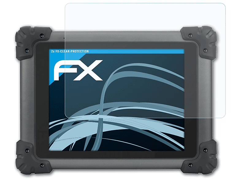 ATFOLIX 2x FX-Clear Displayschutz(für Autel MaxiSys MS908CV)