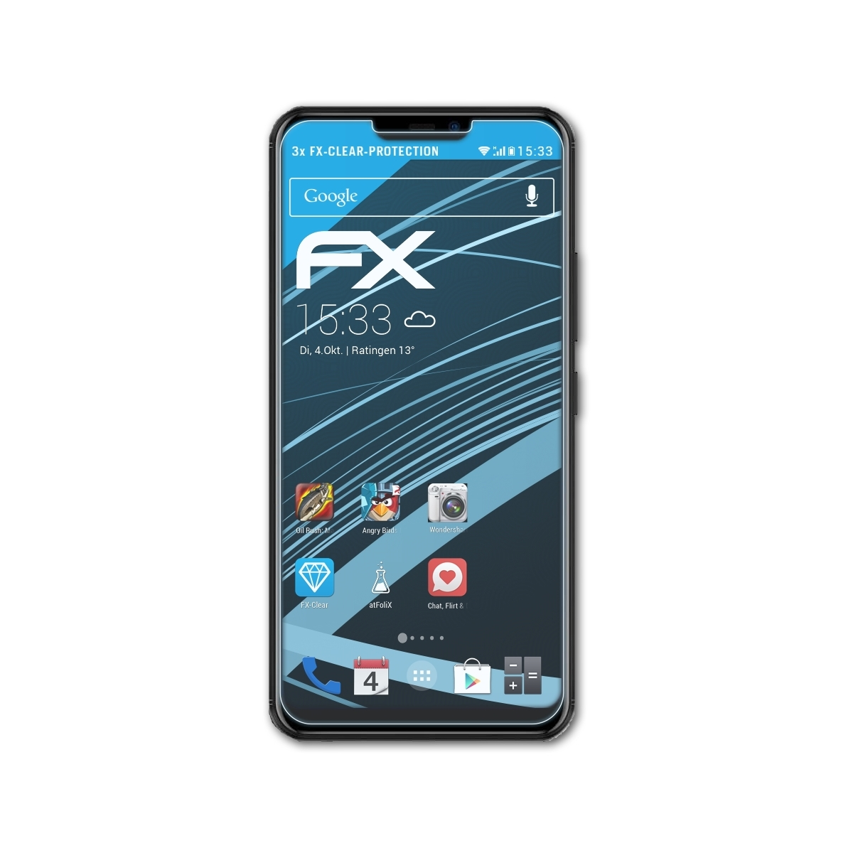 Y81) FX-Clear 3x Displayschutz(für ATFOLIX Vivo
