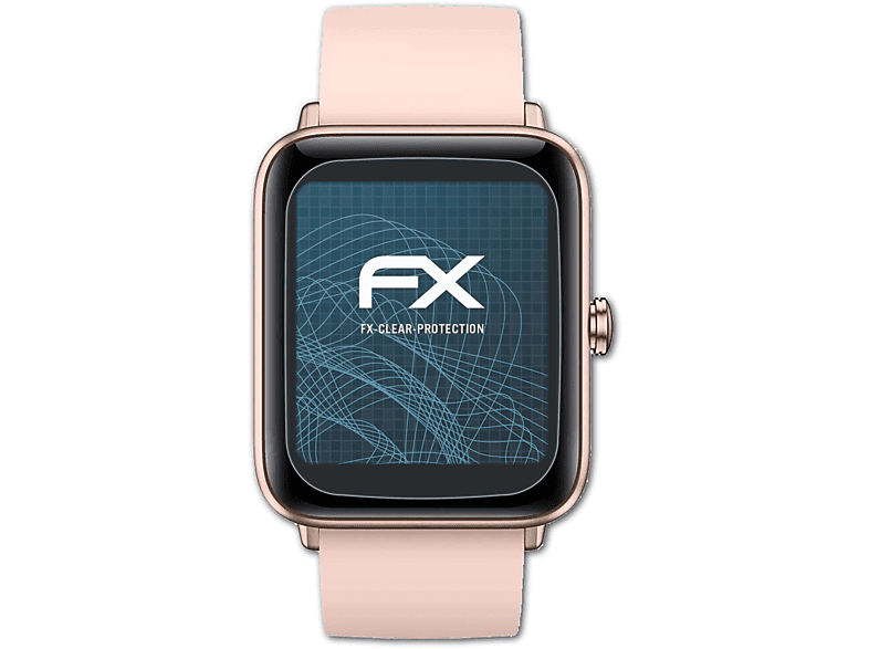 ATFOLIX Ulefone Displayschutz(für 3x FX-Clear pro) Watch