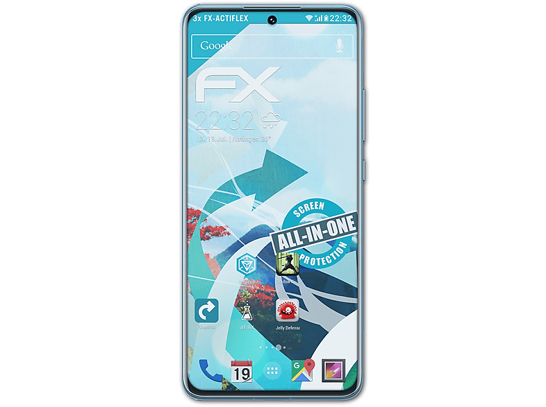 ATFOLIX 3x klar&flexibel Displayschutz(für Xiaomi 12x) | Displayschutzfolien & Gläser