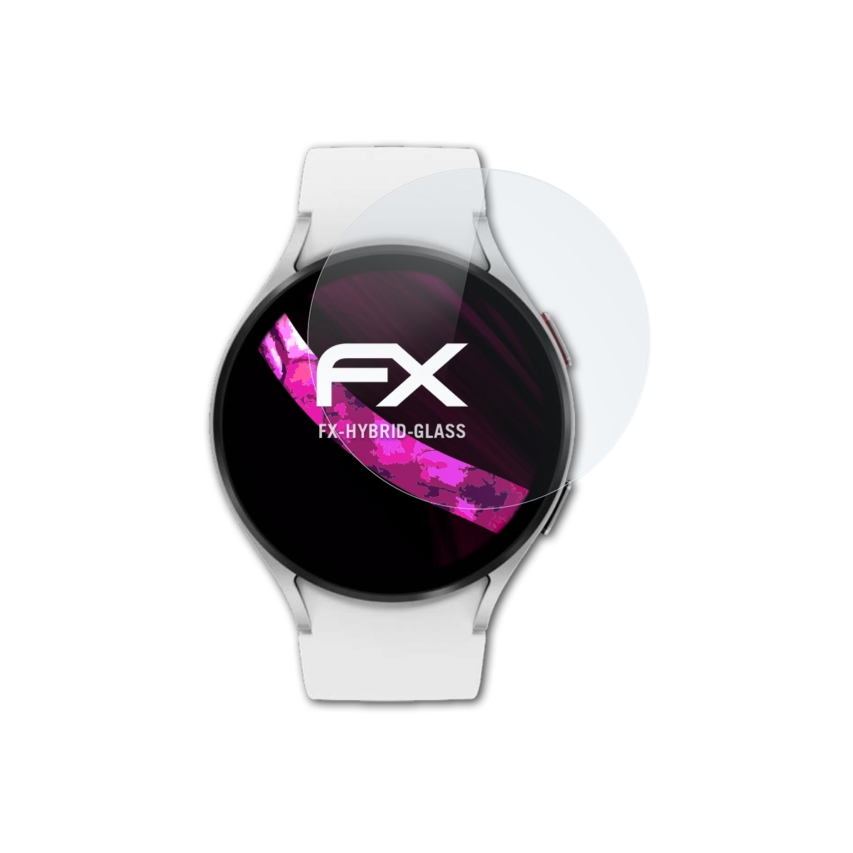 ATFOLIX Galaxy 9H Schutzpanzer Watch5 Samsung Displayschutz(für (40mm))