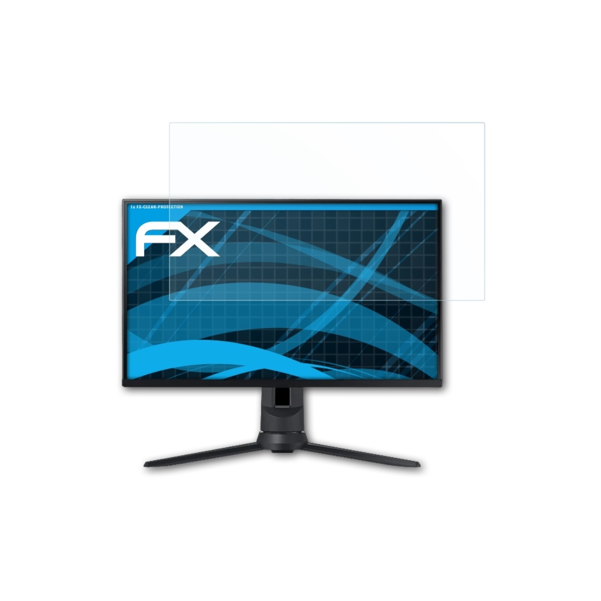 ATFOLIX FX-Clear Displayschutz(für Odyssey Samsung F27G33TFWU)