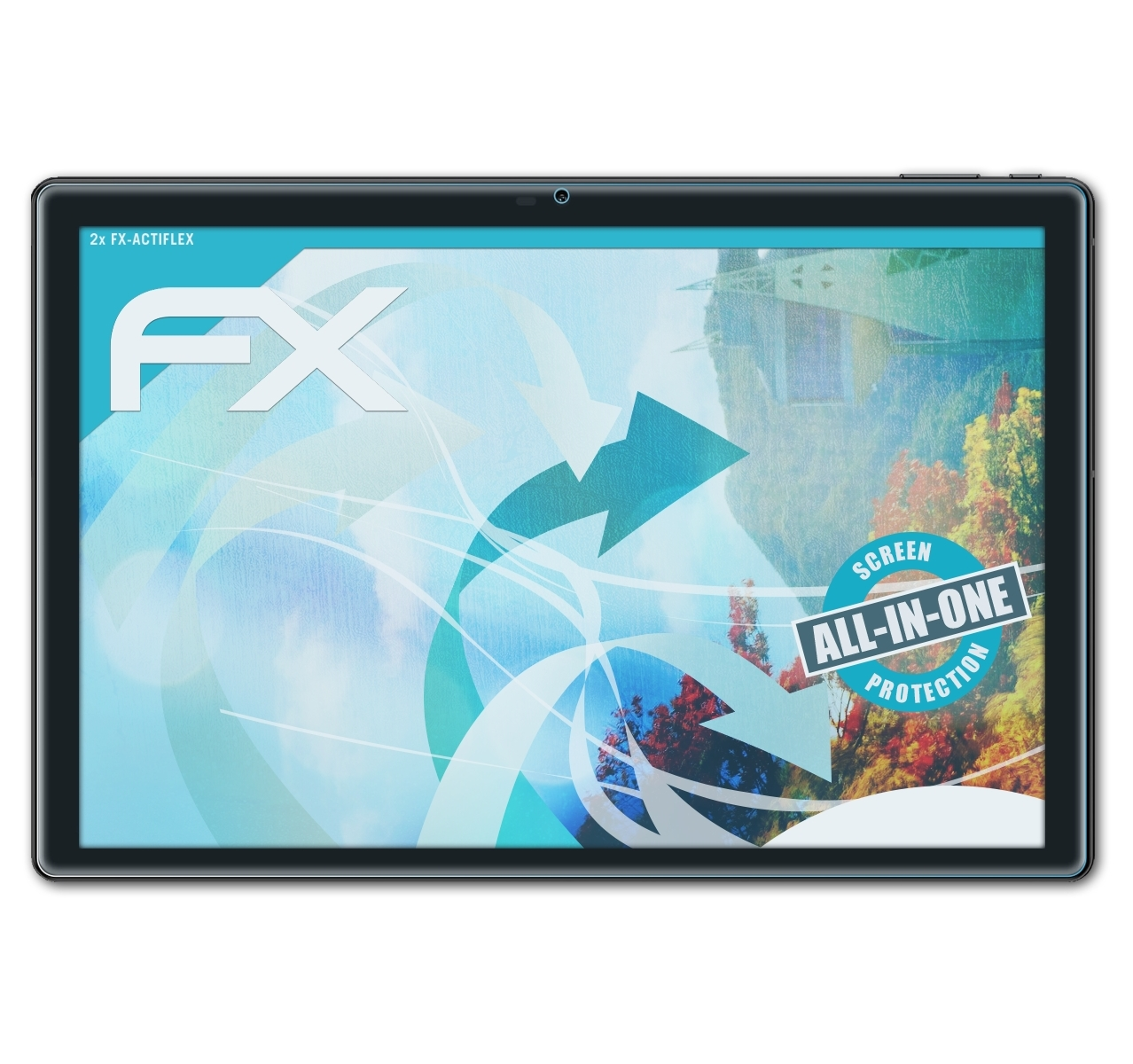 ATFOLIX 2x klar&flexibel Displayschutz(für HTC A101)