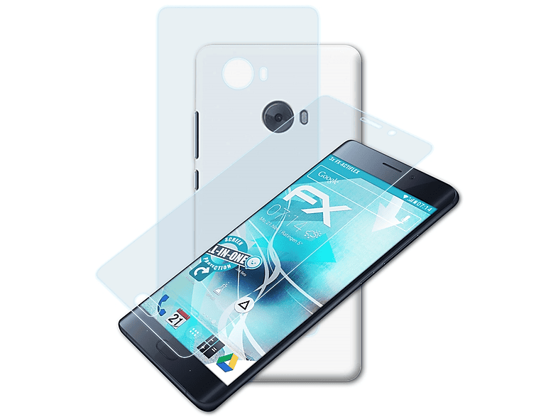 Note Xiaomi ATFOLIX 2) 3x Displayschutz(für FX-ActiFleX Mi