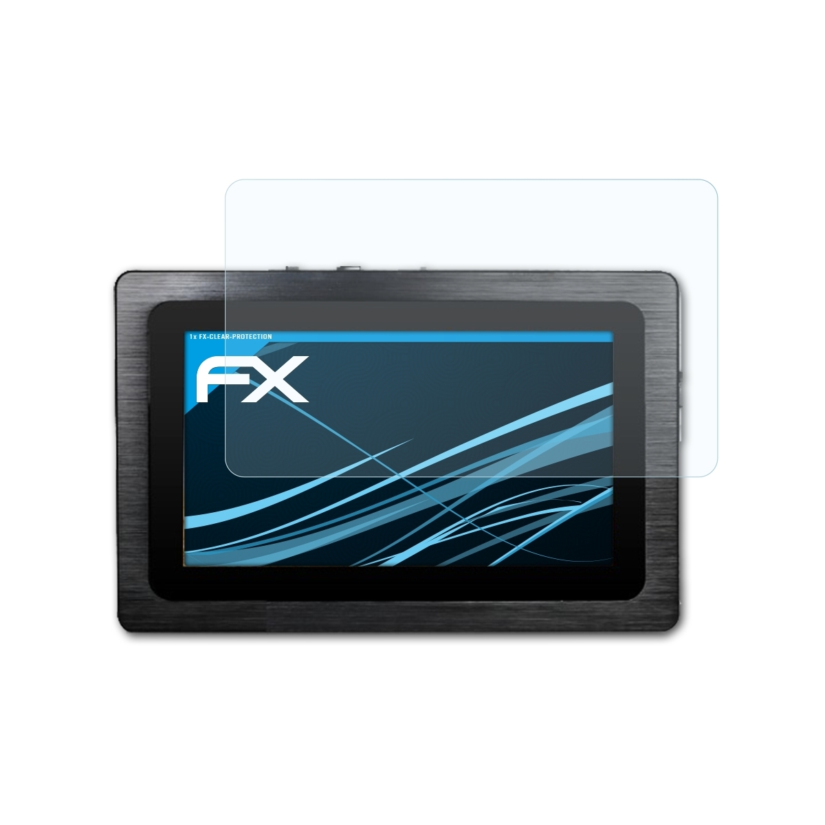 ATFOLIX klar&stoßfest Displayschutz(für Pokini Panel-PC Inch) 10.1