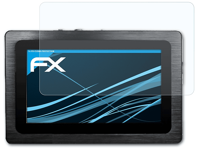 ATFOLIX klar&stoßfest Displayschutz(für Pokini Panel-PC 10.1 Inch) | Monitor Displayschutz