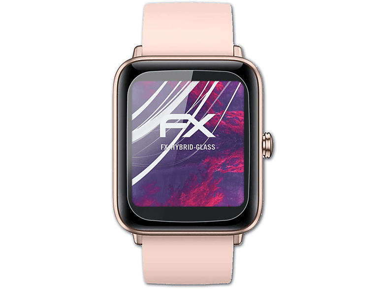 Ulefone pro) ATFOLIX Schutzglas(für FX-Hybrid-Glass Watch