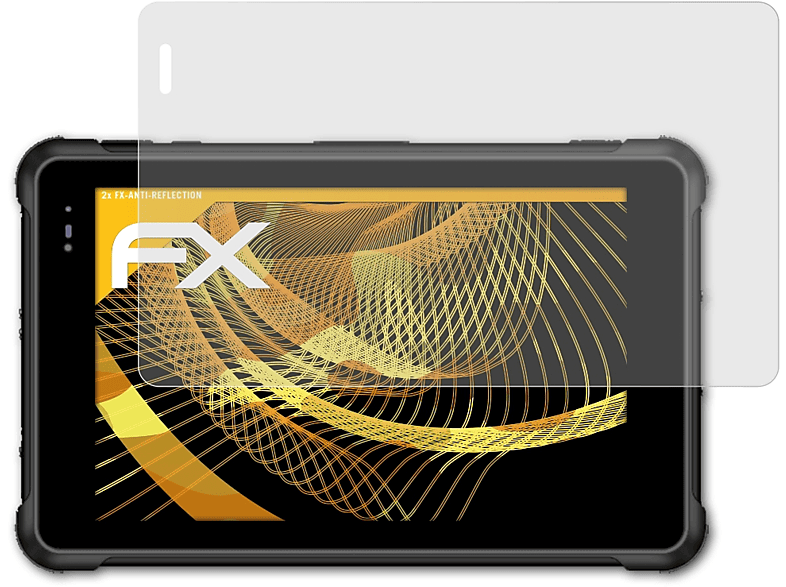 ATFOLIX 2x FX-Antireflex Displayschutz(für Werock Rocktab S108)