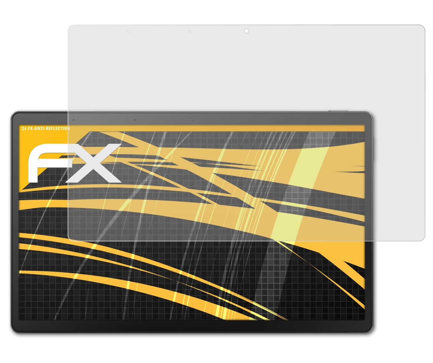 ATFOLIX 2x FX-Antireflex Displayschutz(für Asus 13 Vivobook (T3300)) OLED Slate