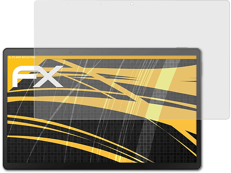 ATFOLIX 2x FX-Antireflex Displayschutz(für Asus Vivobook 13 Slate OLED (T3300))