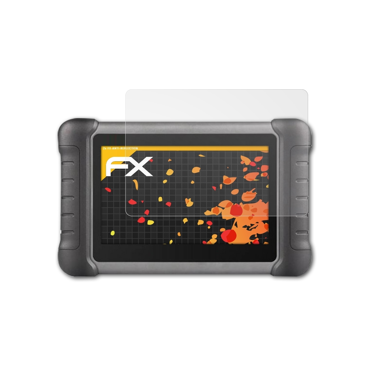 2x DS808) MaxiDAS FX-Antireflex Autel Displayschutz(für ATFOLIX