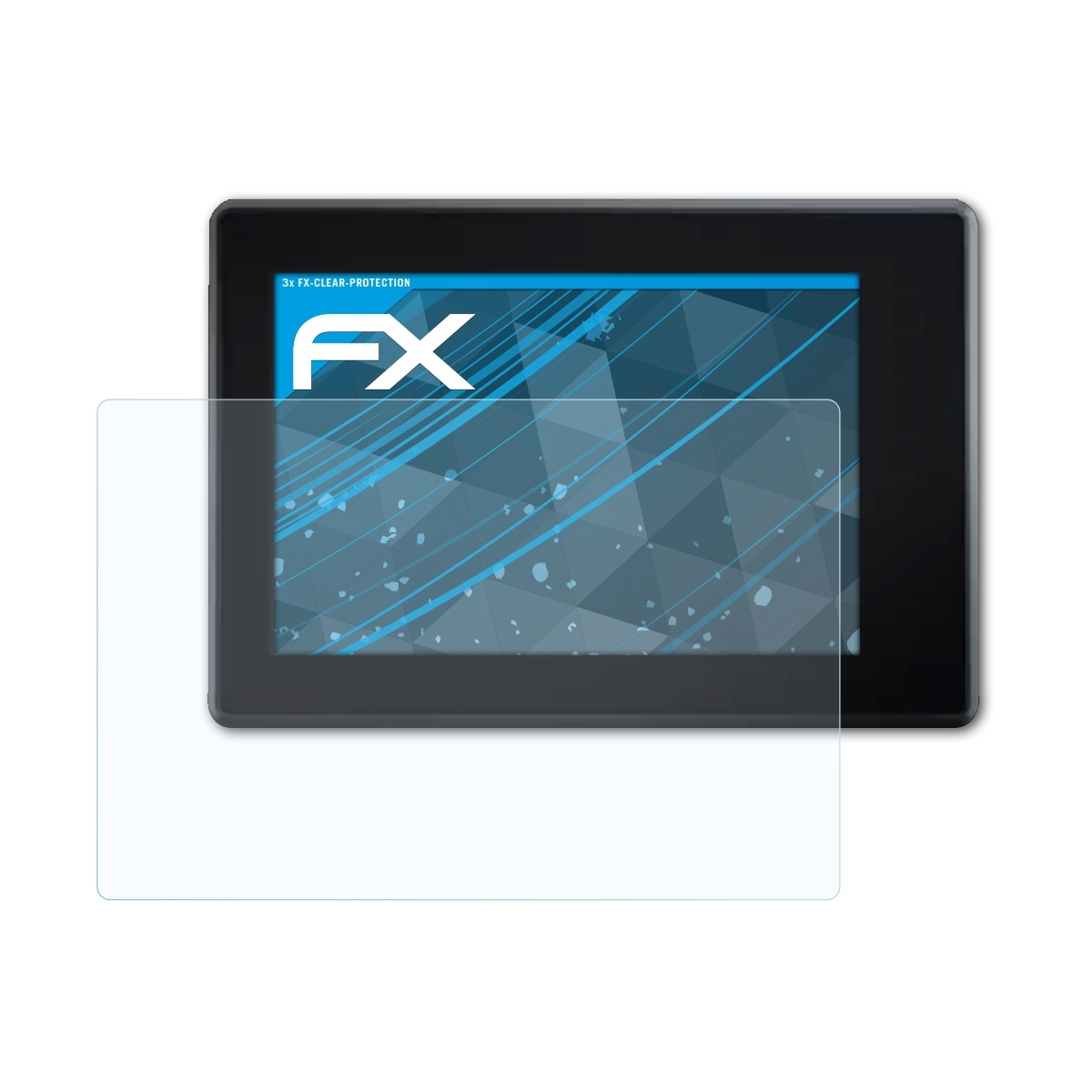 3x Displayschutz(für FX-Clear Elite) V50 Akaso ATFOLIX