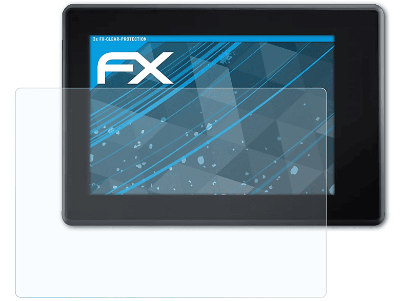 ATFOLIX 3x FX-Clear Displayschutz(für Akaso V50 Elite)