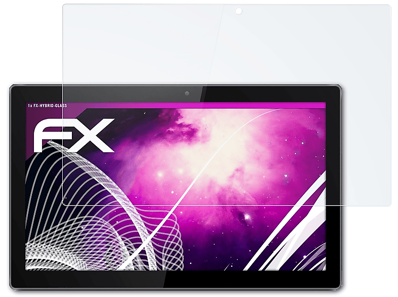 ATFOLIX FX-Hybrid-Glass Schutzglas(für Krueger&Max 1162) Edge