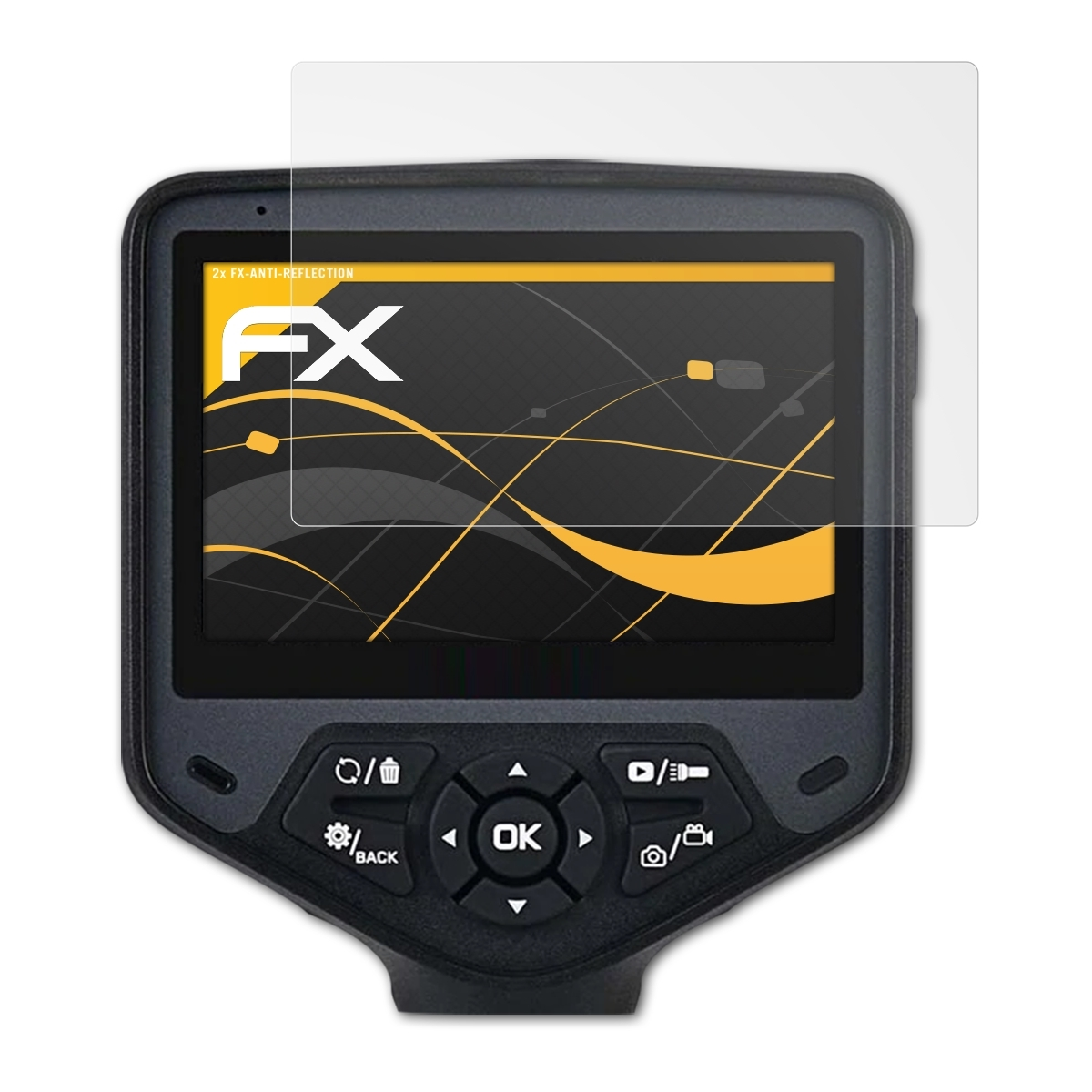Displayschutz(für Autel MV480) FX-Antireflex 2x ATFOLIX MaxiVideo