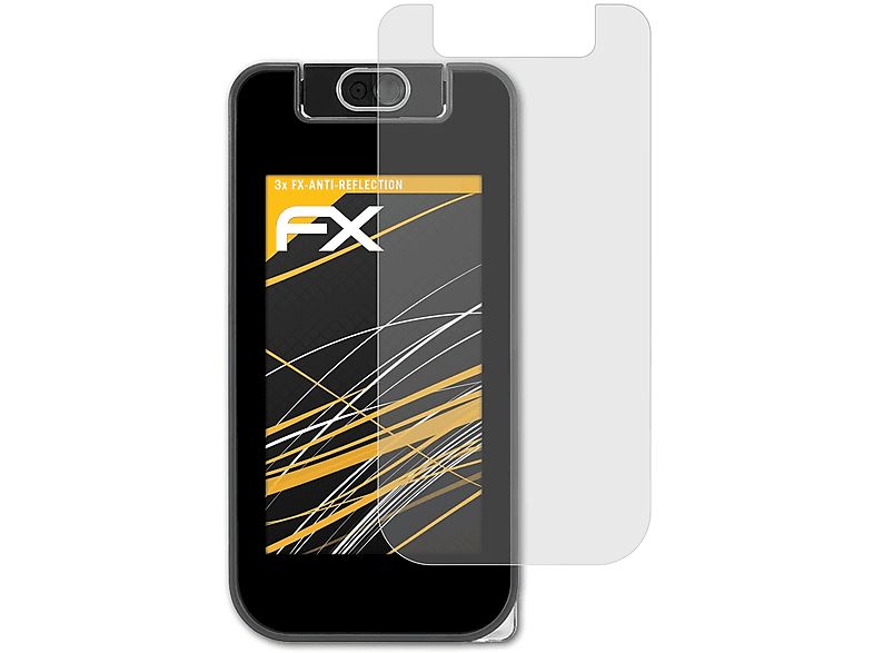 ATFOLIX 3x matt&stoßfest Displayschutz(für VTech KidiBuzz 3)