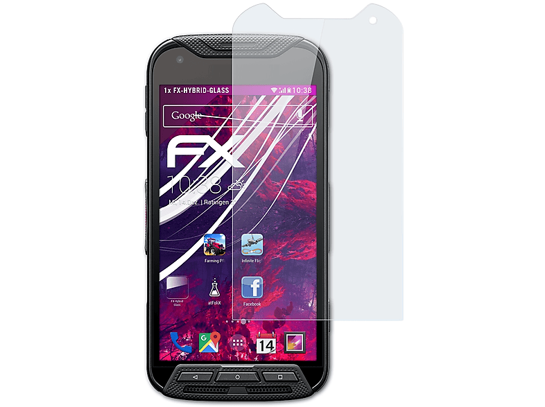 DuraForce Pro Schutzglas(für FX-Hybrid-Glass ATFOLIX 2) Kyocera