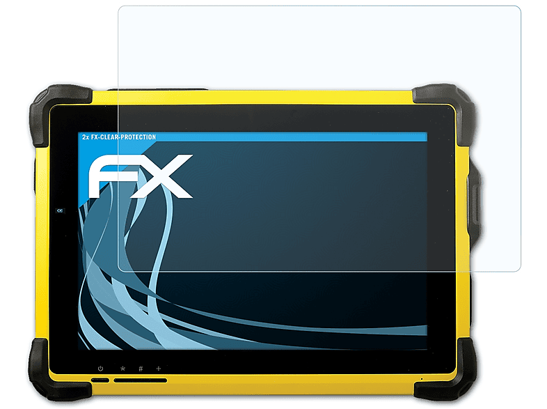 ATFOLIX 2x FX-Clear Displayschutz(für Trimble T10)