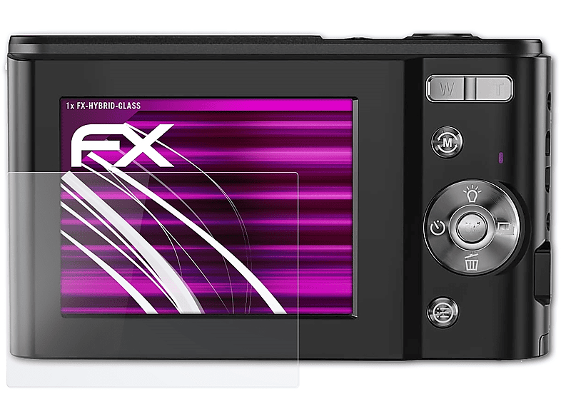 ATFOLIX 9H Schutzpanzer Displayschutz(für Sevenat Digitalkamera 1080P FHD)
