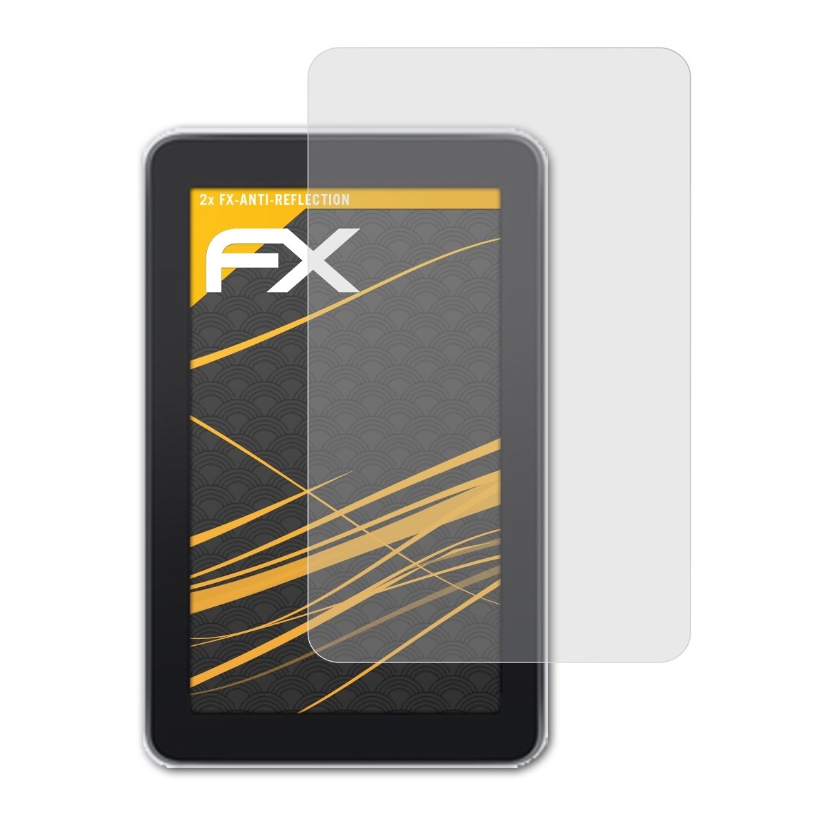 FX-Antireflex Zeki ATFOLIX Tablet Displayschutz(für 7 (TBDB763B)) Inch 2x