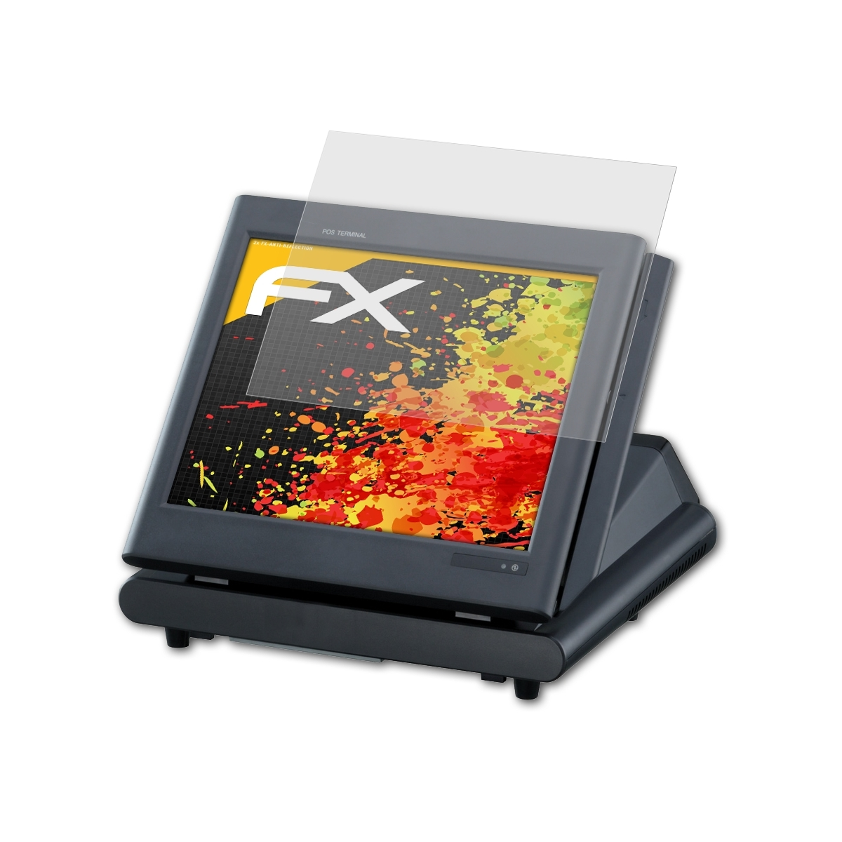 ATFOLIX 2x UP-3500) Displayschutz(für Sharp FX-Antireflex