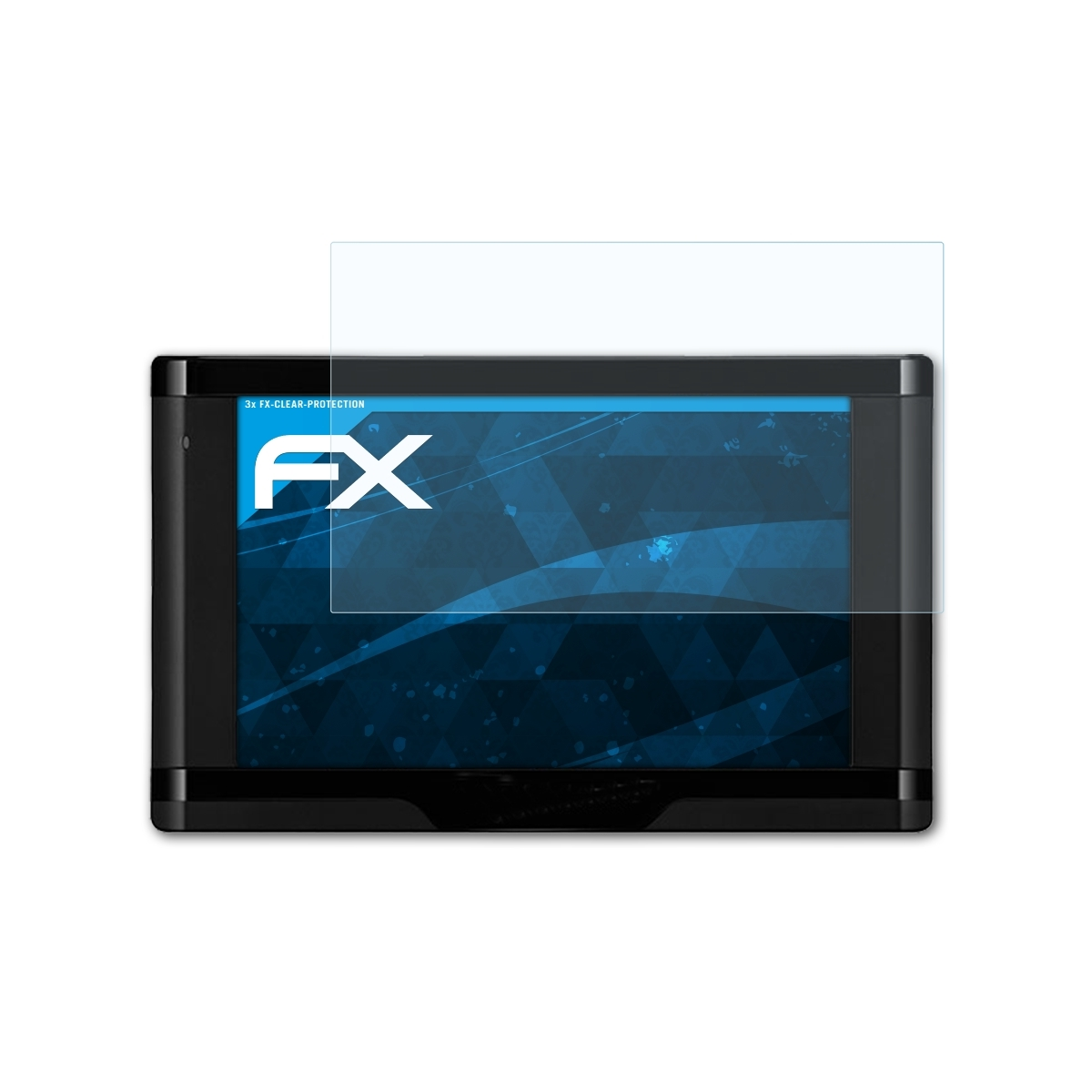 ATFOLIX 3x FX-Clear Displayschutz(für Navitel E500 TMC) Magnetic