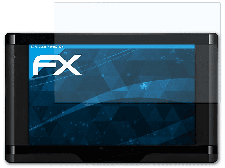 ATFOLIX 3x Displayschutz(für Navitel E500 Magnetic FX-Clear TMC)