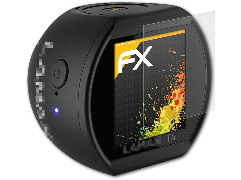 FX-Antireflex T4) Lamax ATFOLIX Displayschutz(für 3x