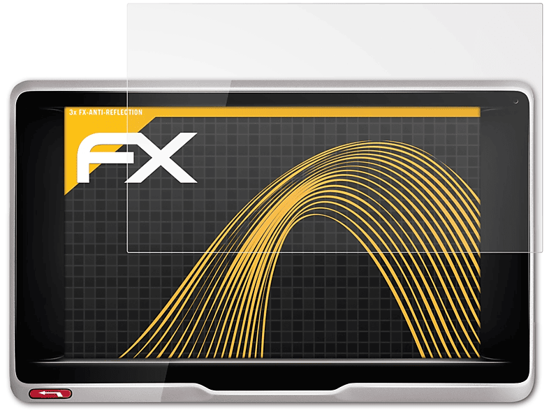 ATFOLIX 3x FX-Antireflex Displayschutz(für Becker Active.5)