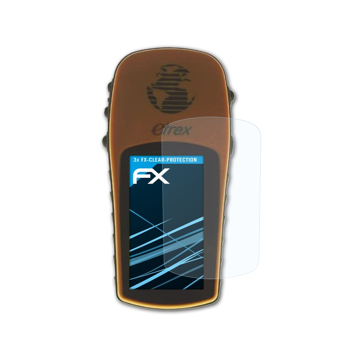 Garmin 3x ATFOLIX FX-Clear GPS) Displayschutz(für Etrex