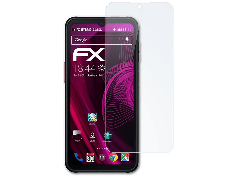 ATFOLIX 9H Schutzpanzer Displayschutz(für Samsung 6 Galaxy XCover Pro)