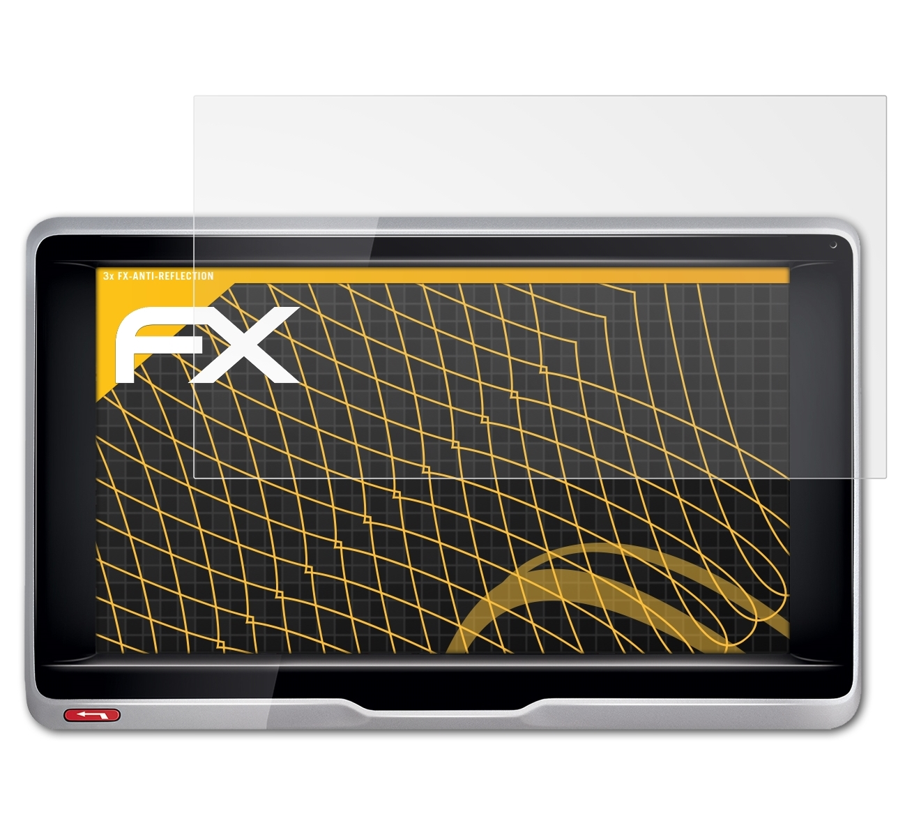 ATFOLIX 3x FX-Antireflex Displayschutz(für Transit.6 LMU) Becker