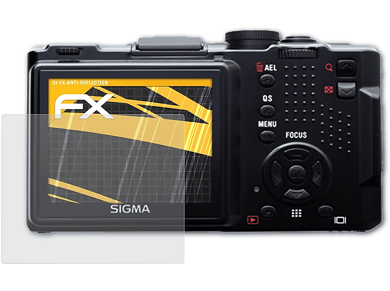 FX-Antireflex Sigma 3x ATFOLIX Displayschutz(für DP2/DP2s/DP2x)