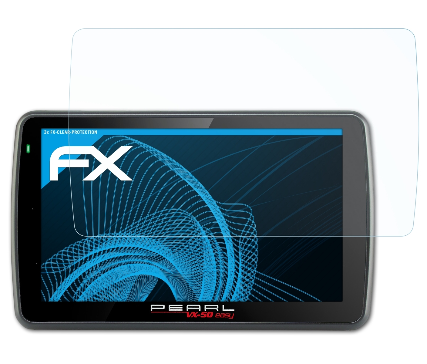 ATFOLIX 3x FX-Clear Displayschutz(für Pearl Easy) VX-50