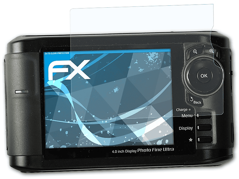 3x ATFOLIX FX-Clear P5000) Epson Displayschutz(für