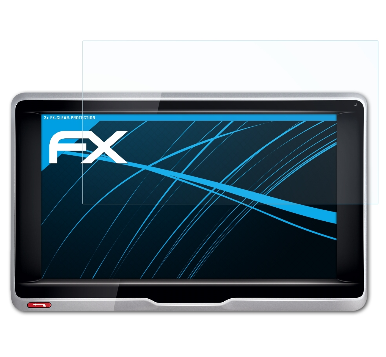ATFOLIX 3x Becker LMU) Displayschutz(für Transit.6 FX-Clear