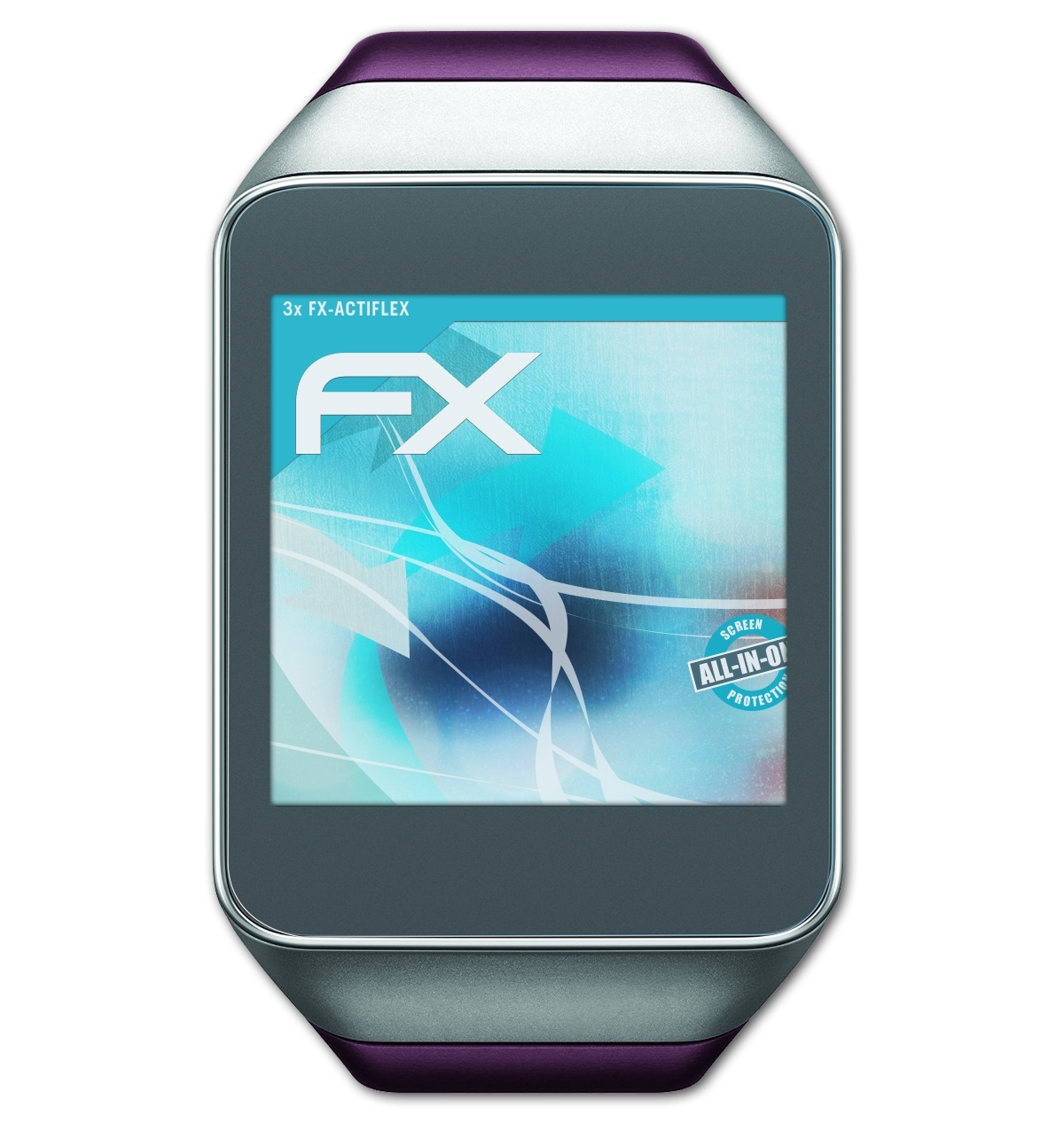 Displayschutz(für FX-ActiFleX Live) 3x Gear Samsung ATFOLIX