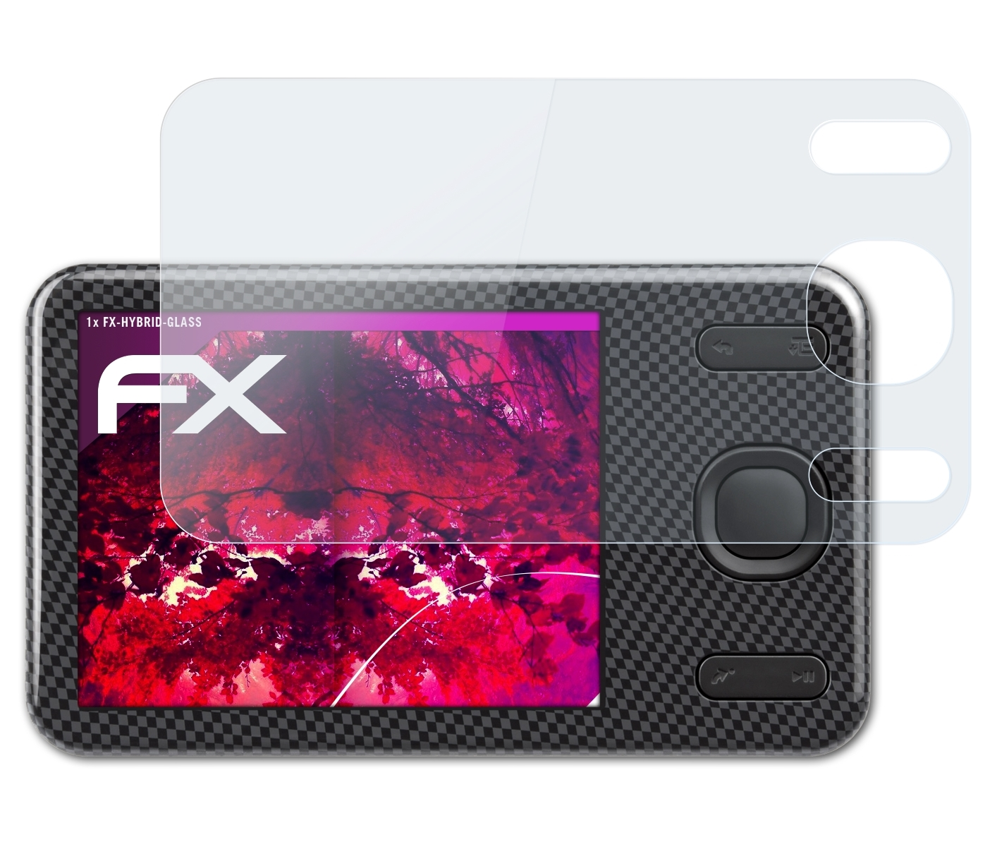 ZEN Schutzglas(für Style) X-Fi FX-Hybrid-Glass Creative ATFOLIX