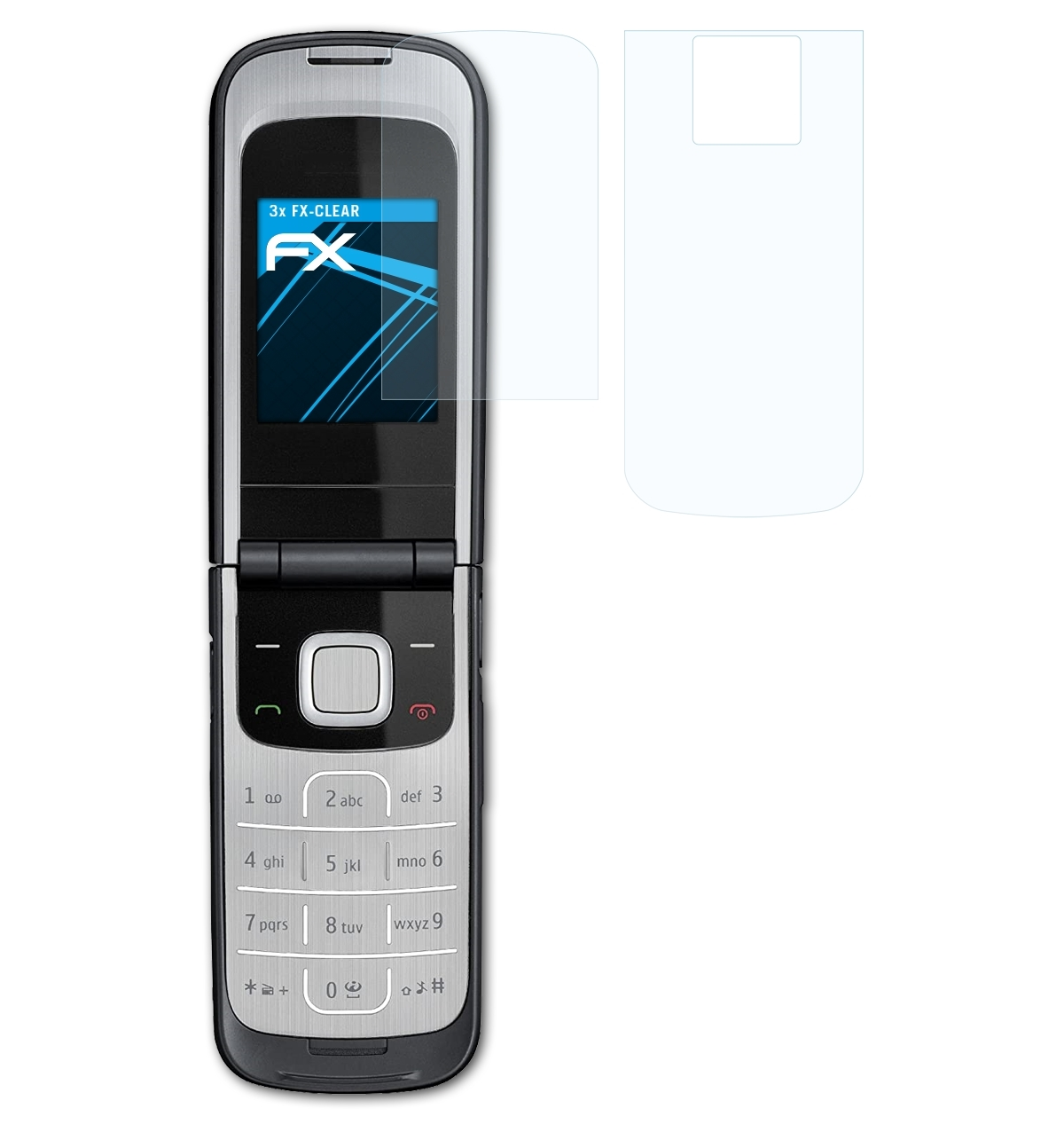 ATFOLIX FX-Clear Displayschutz(für 2720 Nokia 3x Fold)
