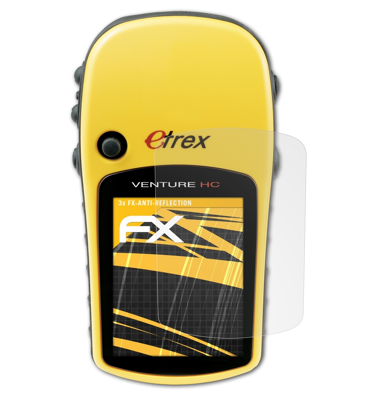ATFOLIX 3x FX-Antireflex Displayschutz(für HC) Etrex Garmin Venture