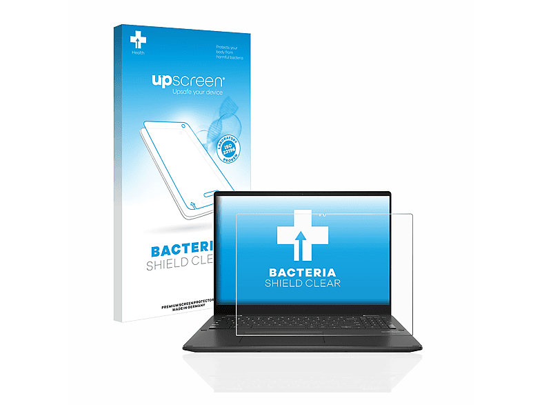 UPSCREEN antibakteriell klare (12. Flip Chromebook Gen.)) CX5 ASUS Schutzfolie(für 16